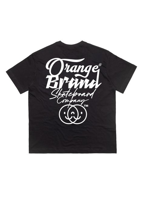 01 camiseta orange tags preta