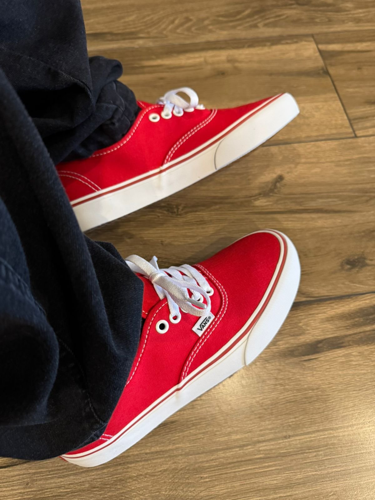 03 tenis vans authentic red