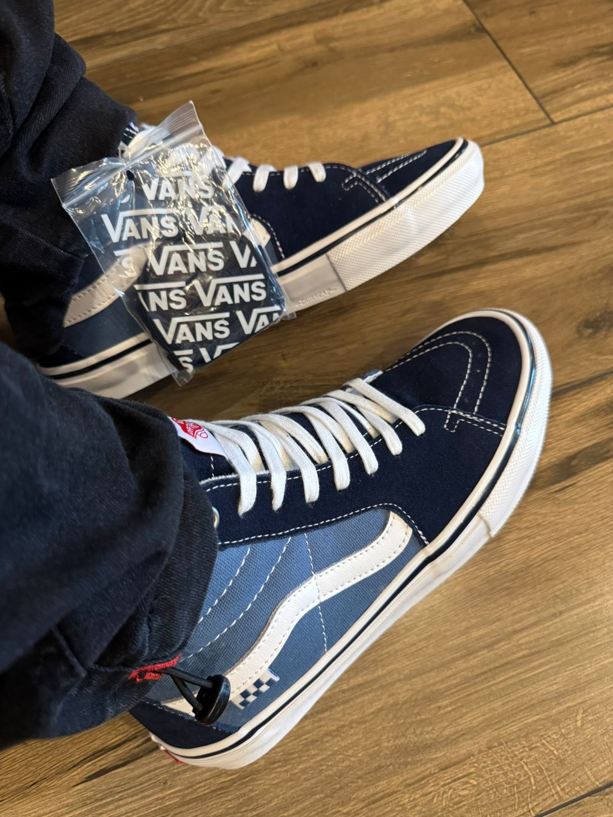 03 tenis skate sk8 hi navy whithe