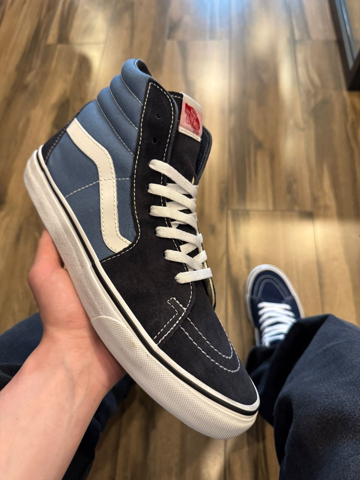 01 tenis sk8 hi navy vans