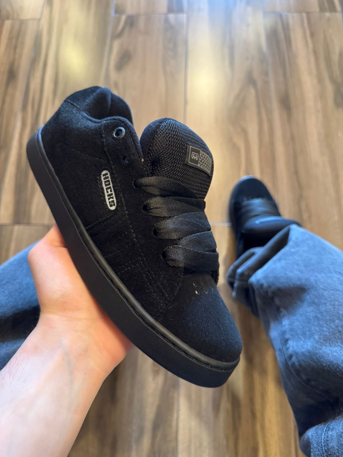 02 tenis hocks ruas preto reflex