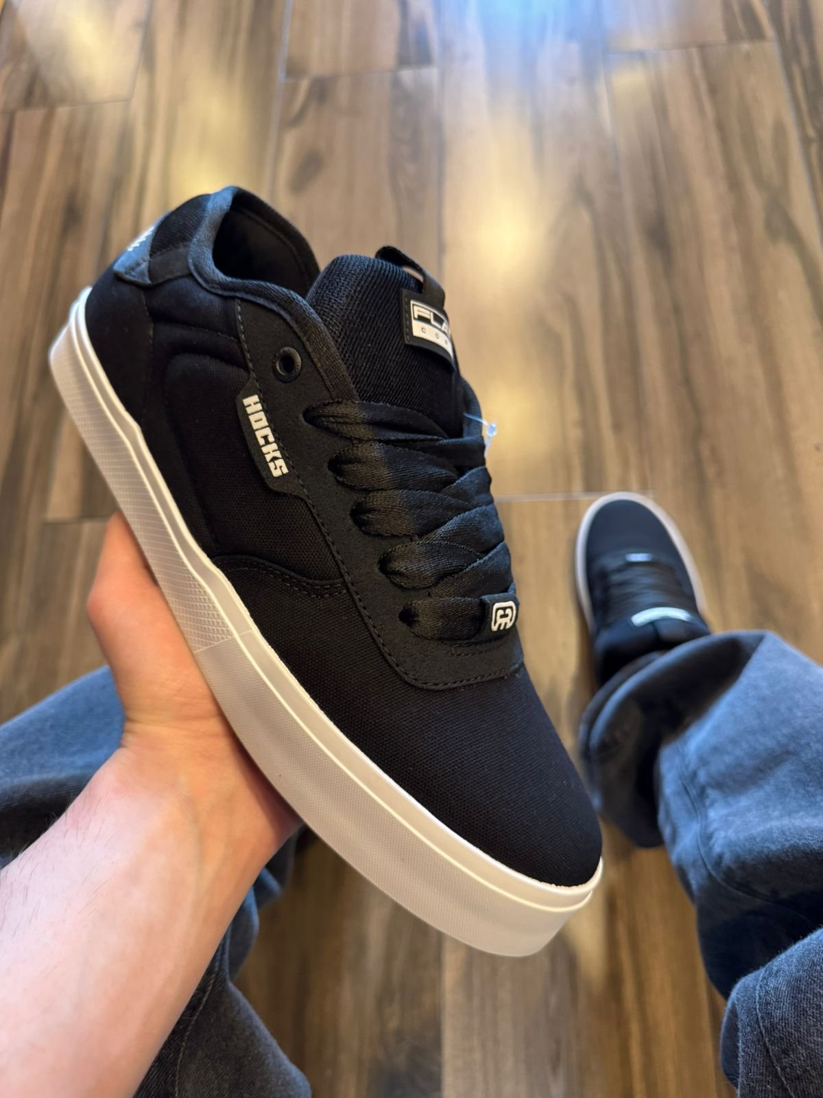 08 tenis hocks flat core classic black