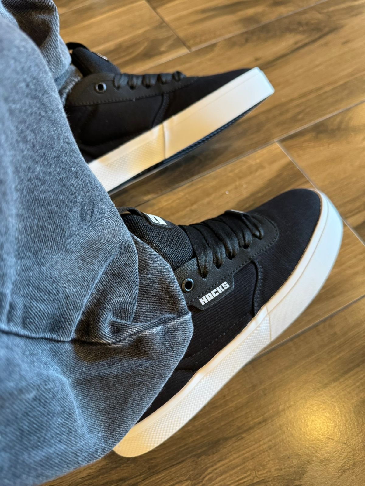 09 tenis hocks flat core classic black