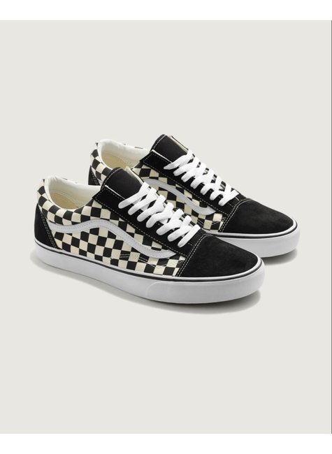 Tênis Old Skool Primary Checkerboard Black White